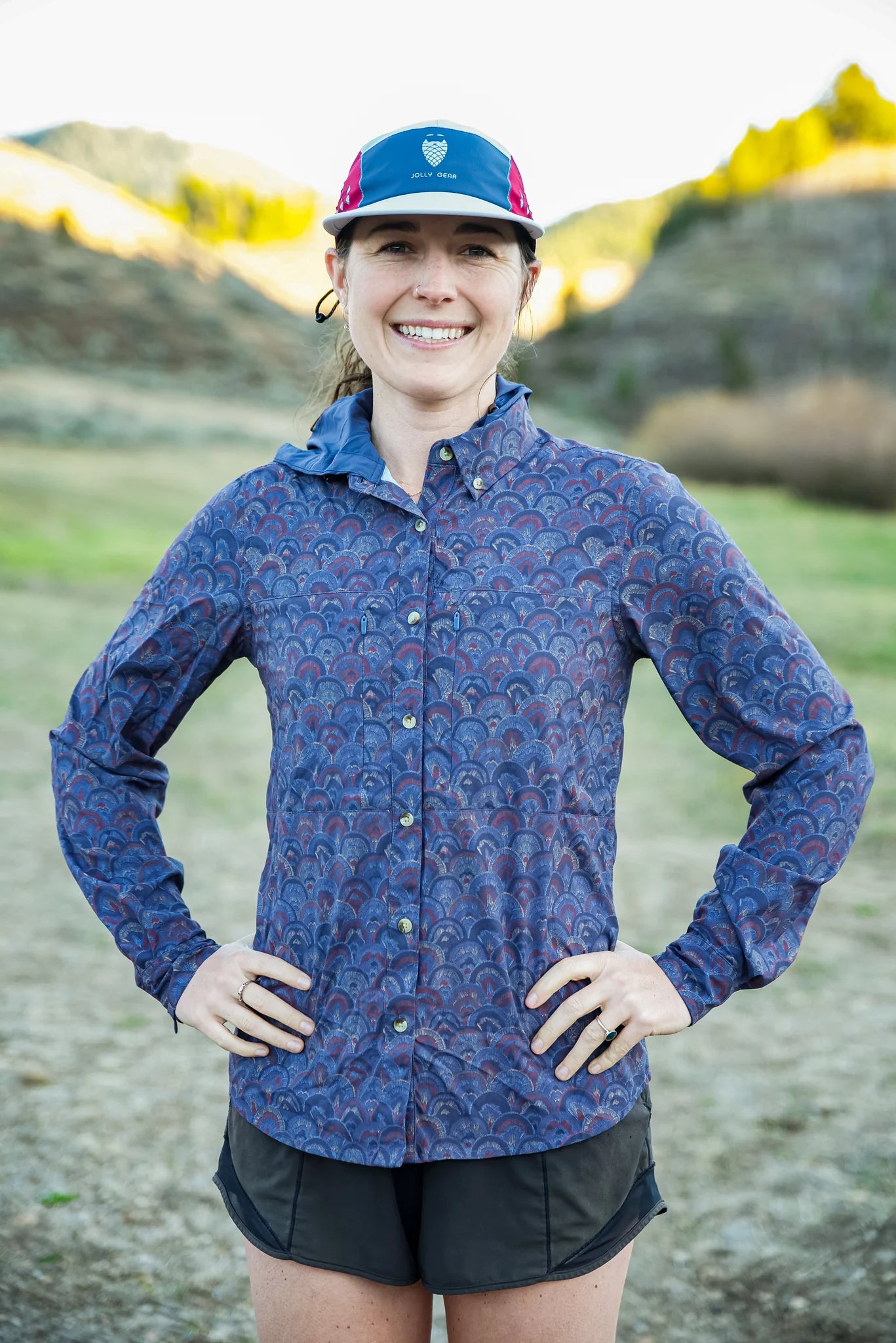 jolly gear triple crown button down Jolly Gear - Triple Crown Button Down Long Sleeve