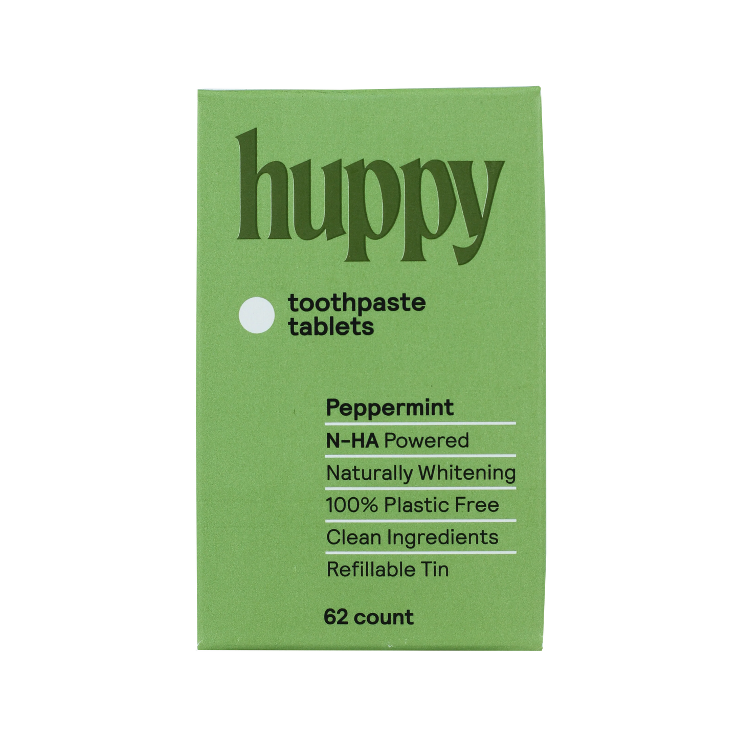 Huppy - Toothpaste Tablets (62 pack)