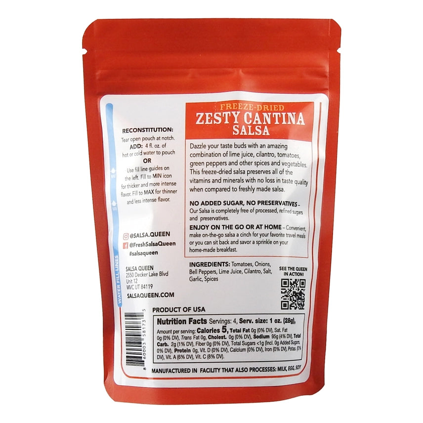 Salsa Queen - Freeze-Dried Zesty Cantina
