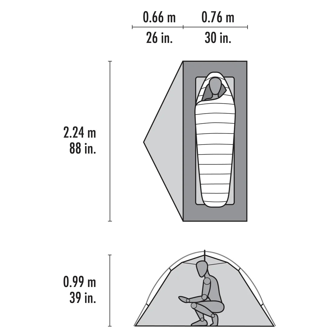 MSR - Elixir™ 1-Person Backpacking Tent (2025)