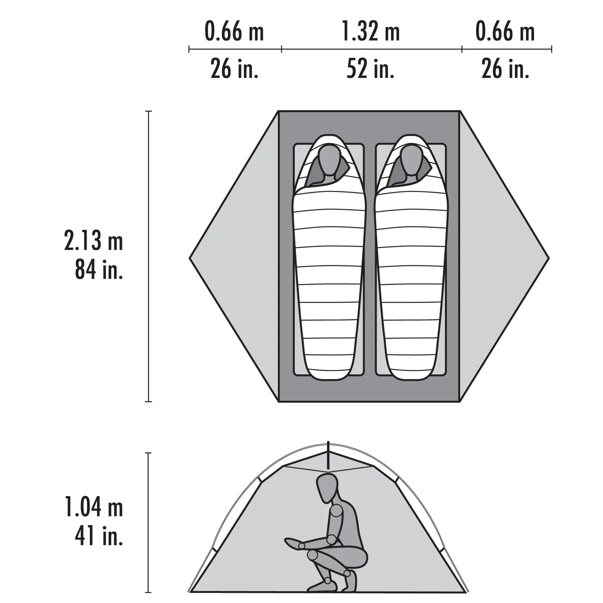 MSR - Elixir™ 2-Person Backpacking Tent (2025)