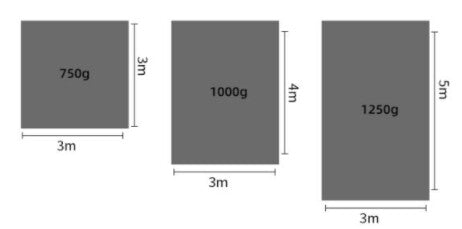 3F UL - 210T Poly Tarp (Silver/reflective coated underside)