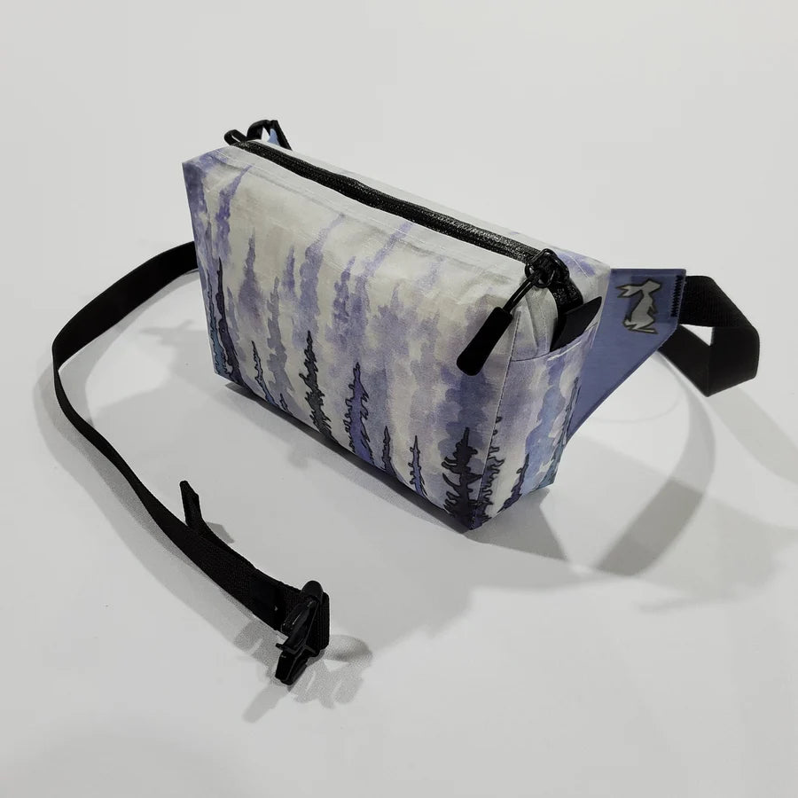 High Tail Designs - The Ultralight Fanny Pack "Snowy Trees"