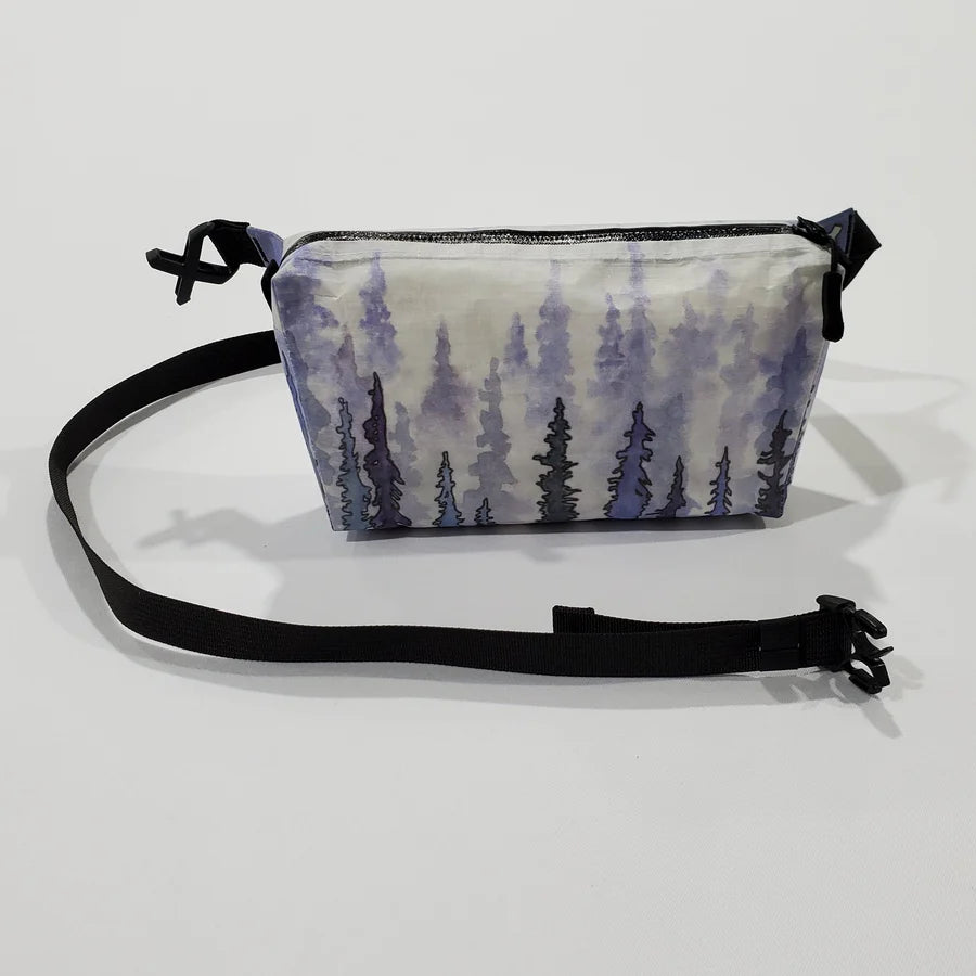 High Tail Designs - The Ultralight Fanny Pack "Snowy Trees"