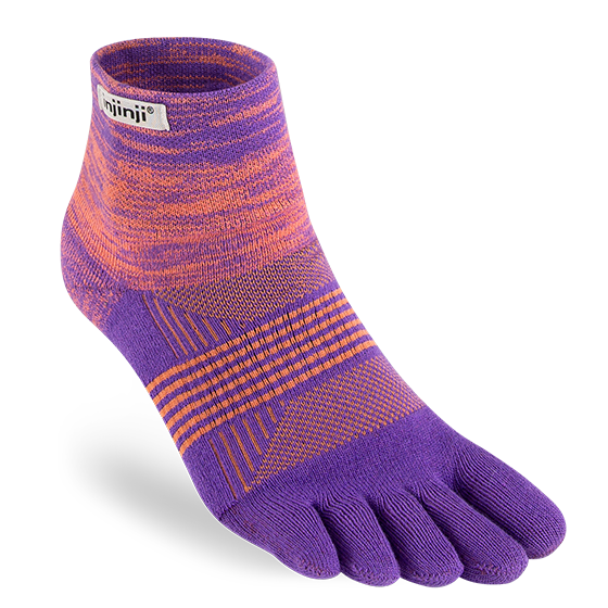 TOETOE - Men, Women, Outdoor Liner Mini-Crew CoolMax Toe Socks (1 Pair),  Pink, 3.5-6 : : Clothing, Shoes & Accessories