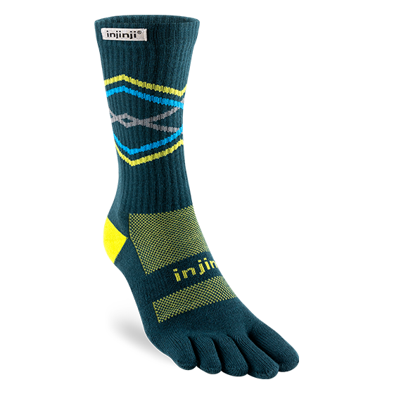 Injinji - Trail Midweight Crew Toe Socks