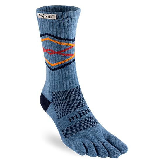 Injinji - Trail Midweight Crew Toe Socks