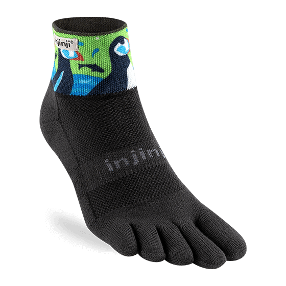 Injinji - Artist Designed Men's Mini-Crew Toe Socks - The Alaska Collection
