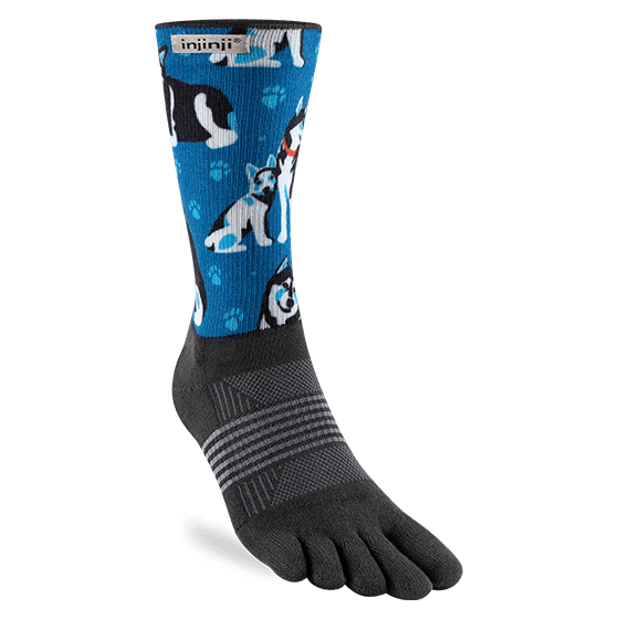 Injinji - Artist Designed Women's Crew Toe Socks - The Alaska Collection