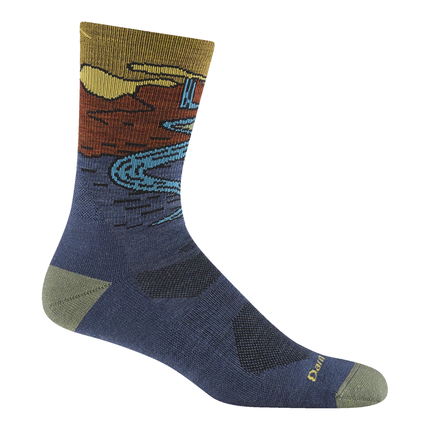 Darn Tough - 5020 Men's Chasing Waterfalls Micro Crew Lightweight Hiking Sock
