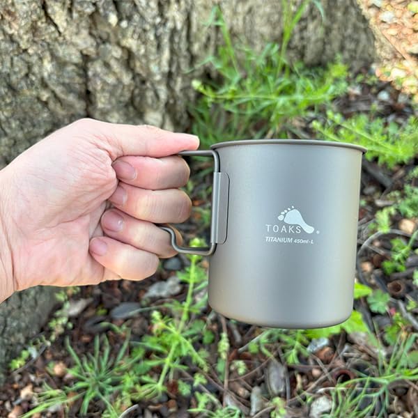 TOAKS - Ultralight Titanium 450ml Cup (0.5mm thickness version)