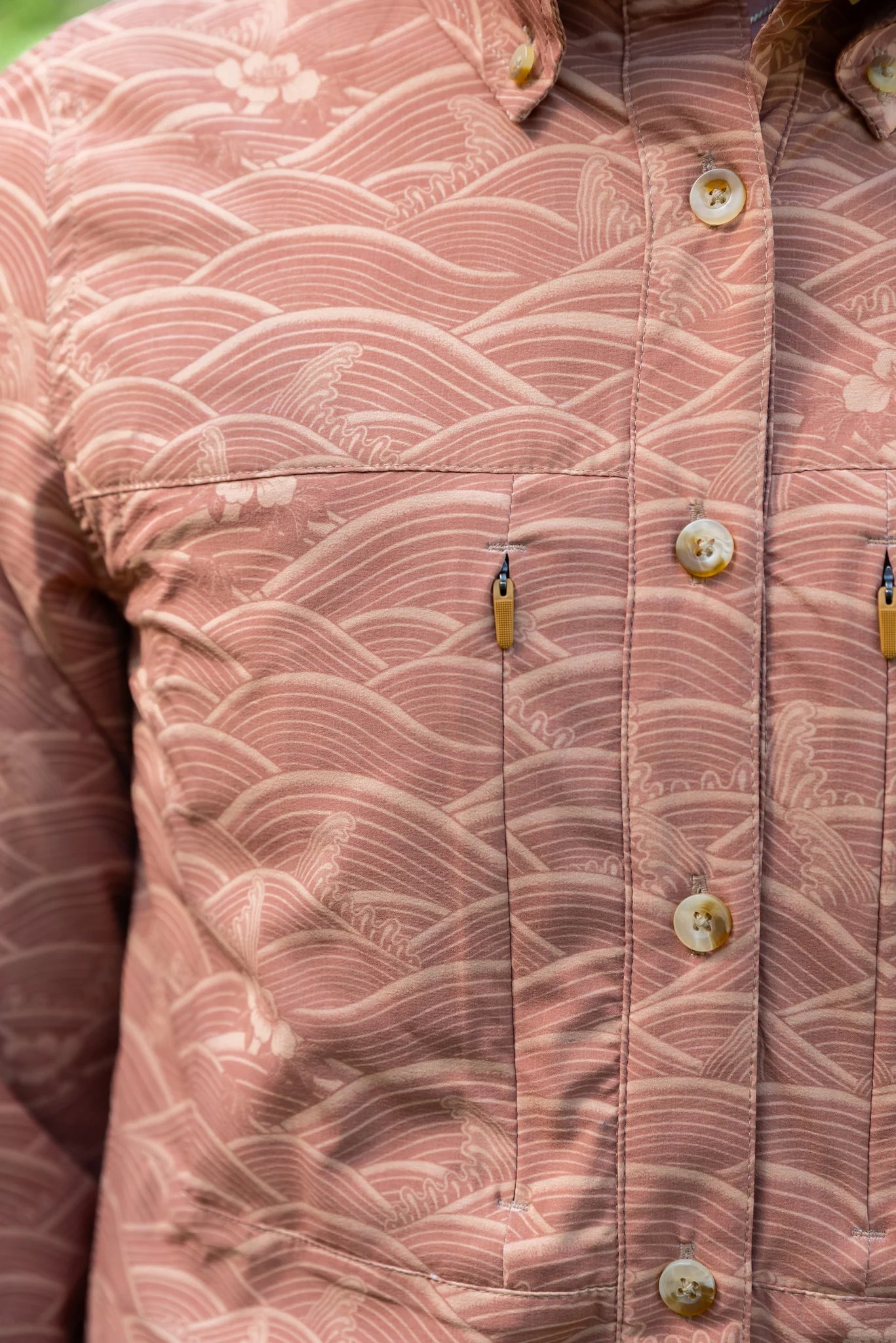 Jolly Gear - Triple Crown Button Down Men's Long Sleeve - Golden Waves COMING SOON