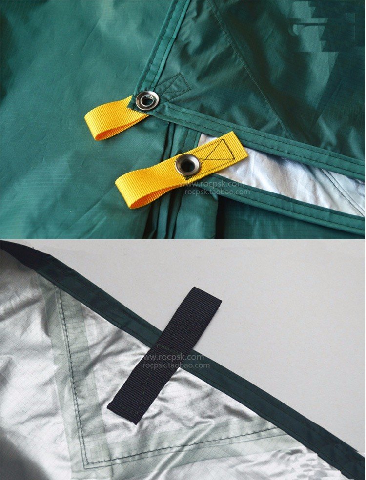 3F UL - 210T Poly Tarp (Silver/reflective coated underside)