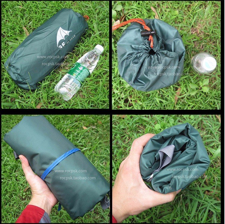3F UL - 210T Poly Tarp (Silver/reflective coated underside)