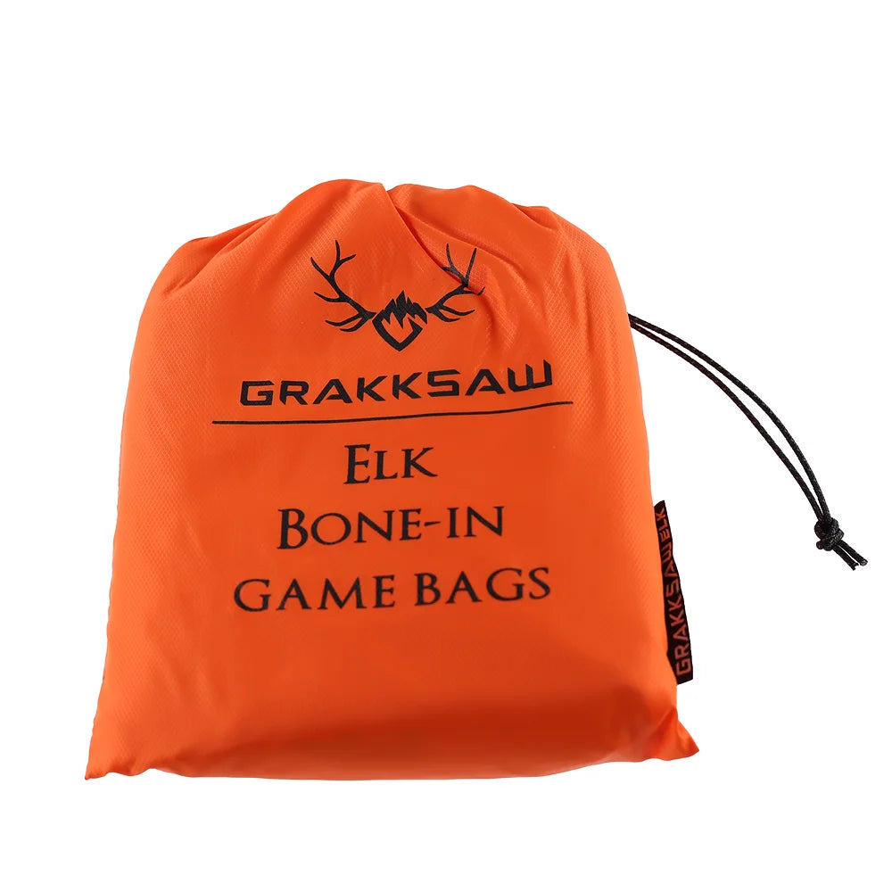 Grakksaw - Elk Bone-In Game Bags