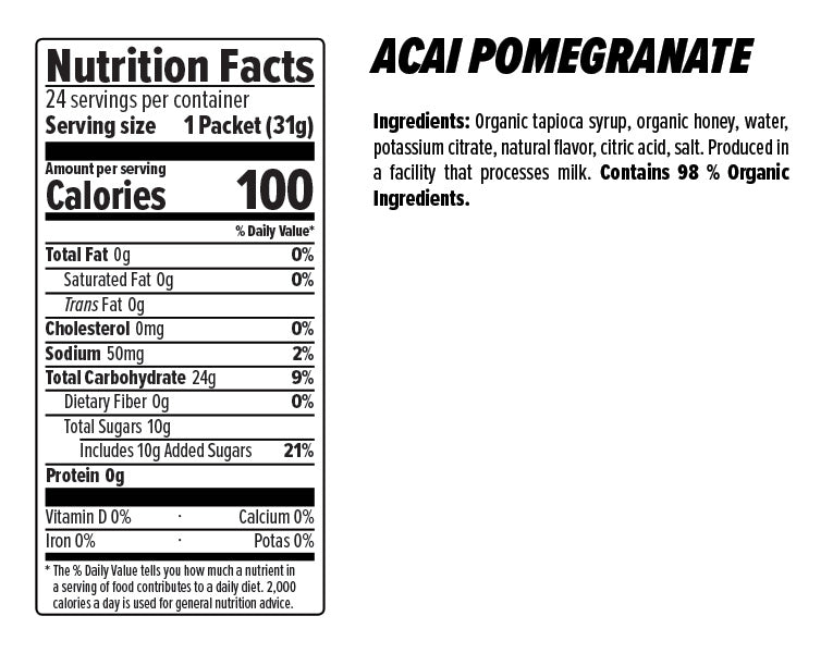 Honey Stinger - Acai Pomegranate Energy Gel