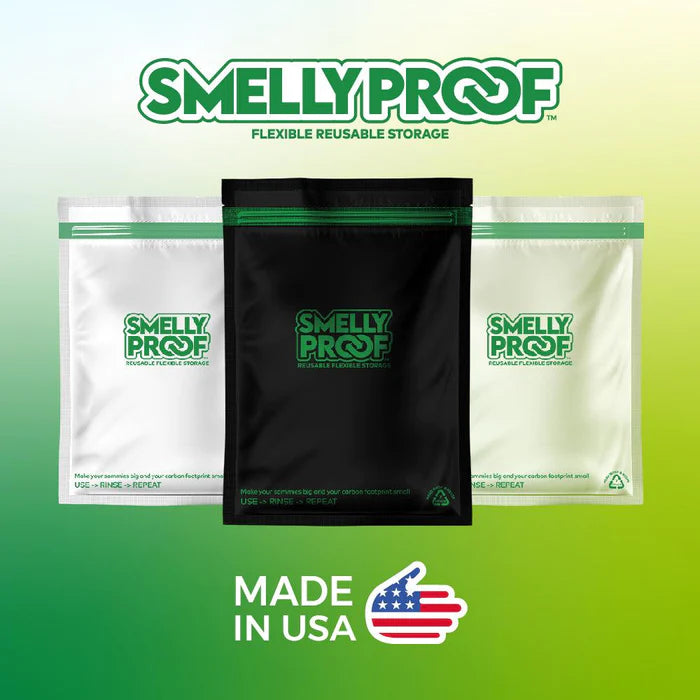 SmellyProof - Reusable Clear Heavy Duty Smell Proof Bags