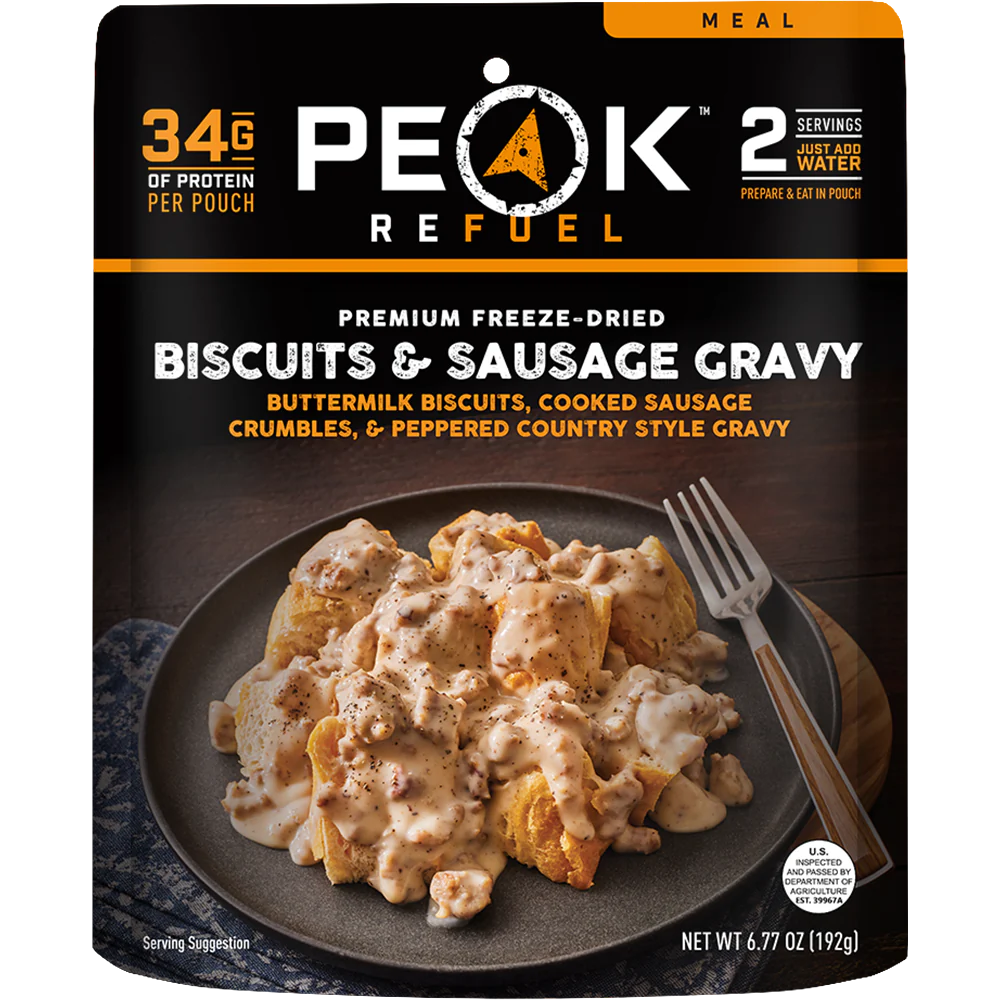 Peak Refuel - Biscuits & Sausage Gravy