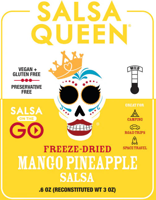 Salsa Queen - Freeze-Dried Mango Pineapple Salsa