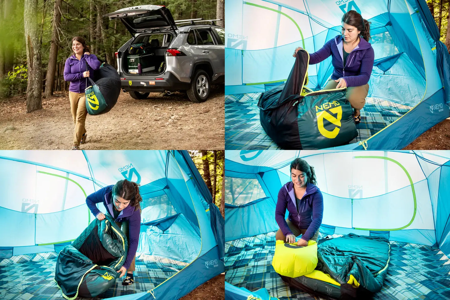 Nemo Equipment - Jazz™ 30F (-1C) Synthetic Sleeping Bag (Double)