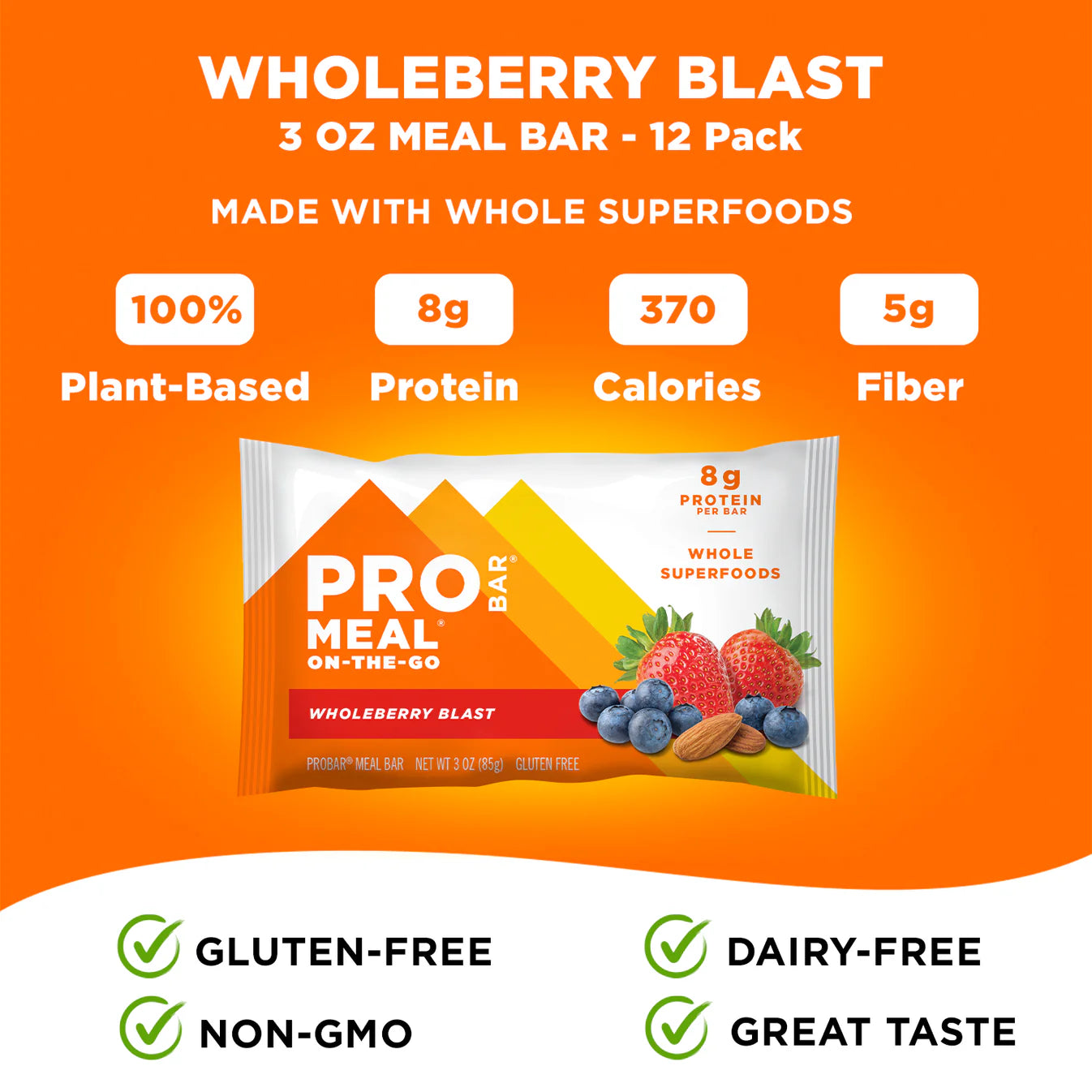 ProBar - Wholeberry Blast Meal Bar