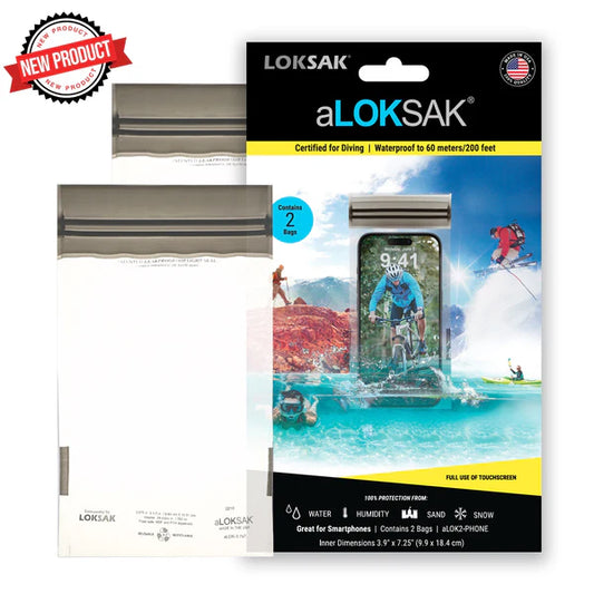 Loksak - aLOKSAK Phone Sized Element Proof Storage Bag COMING SOON