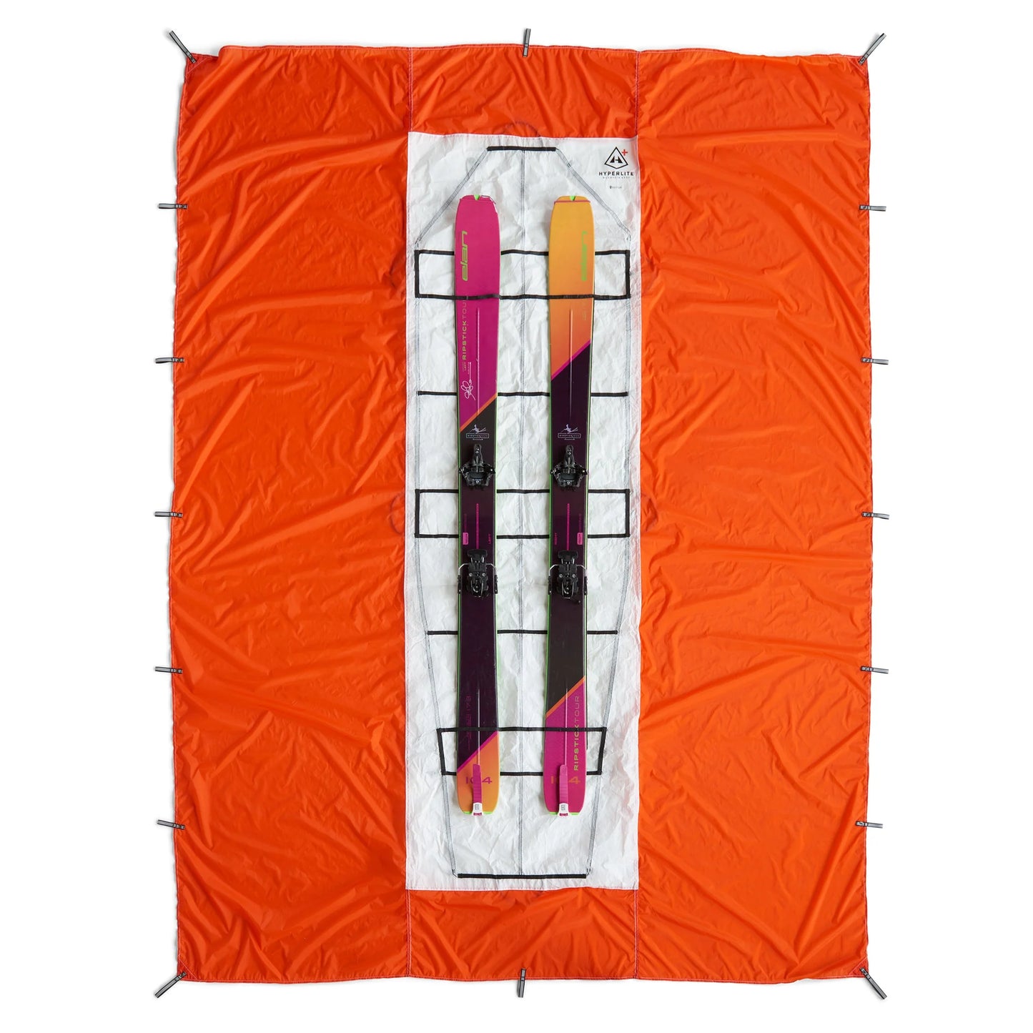 Hyperlite Mountain Gear - 6'8" x 9' Lightweight Durlyte 10D Nylon Ski Rescue Tarp