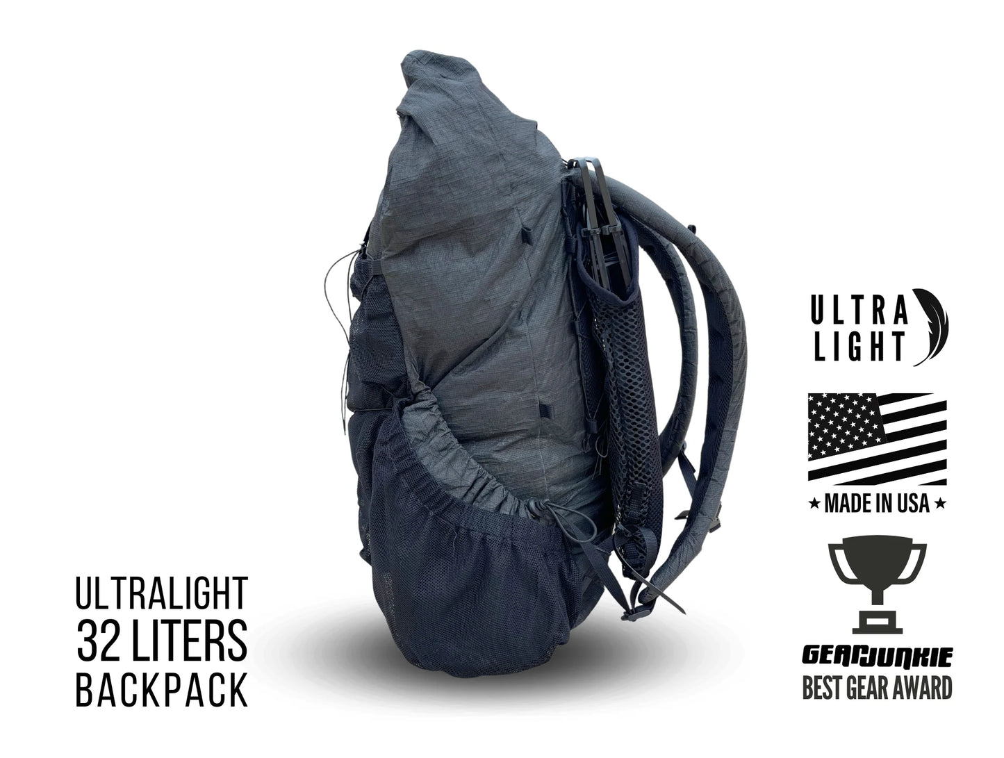 Vaucluse Backpack Ventilation Gear - Mesh Sleeve