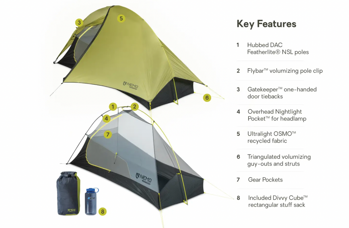 Nemo - Hornet OSMO 1P Tent (2025)