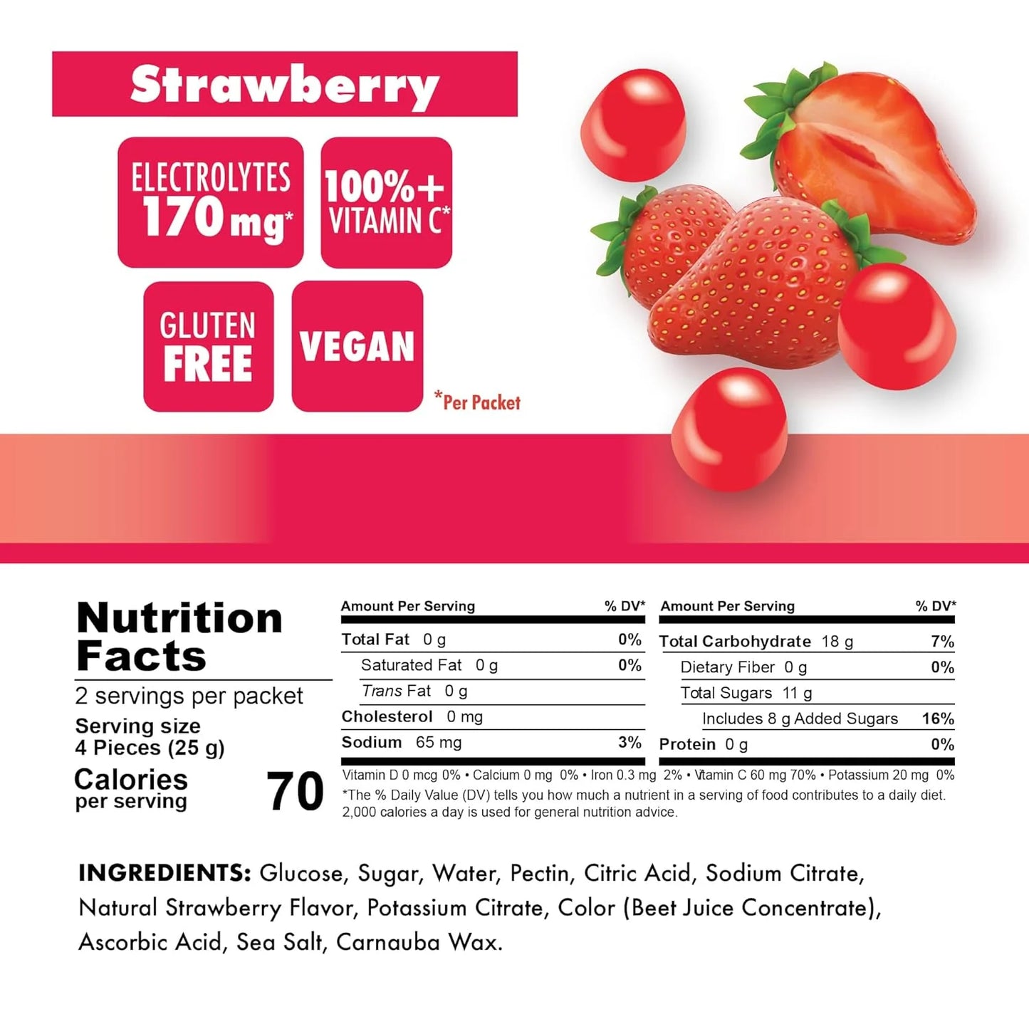 Bonk Breaker - Strawberry Energy Chews