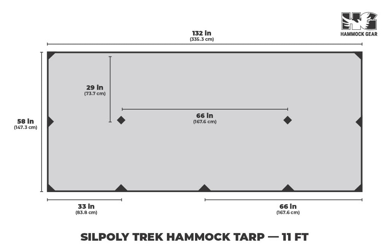 Hammock Gear - The Trek Silpoly Tarp