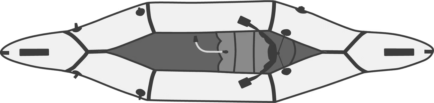 Alpacka Raft - Zephyr Flatwater Packraft - PRESALE