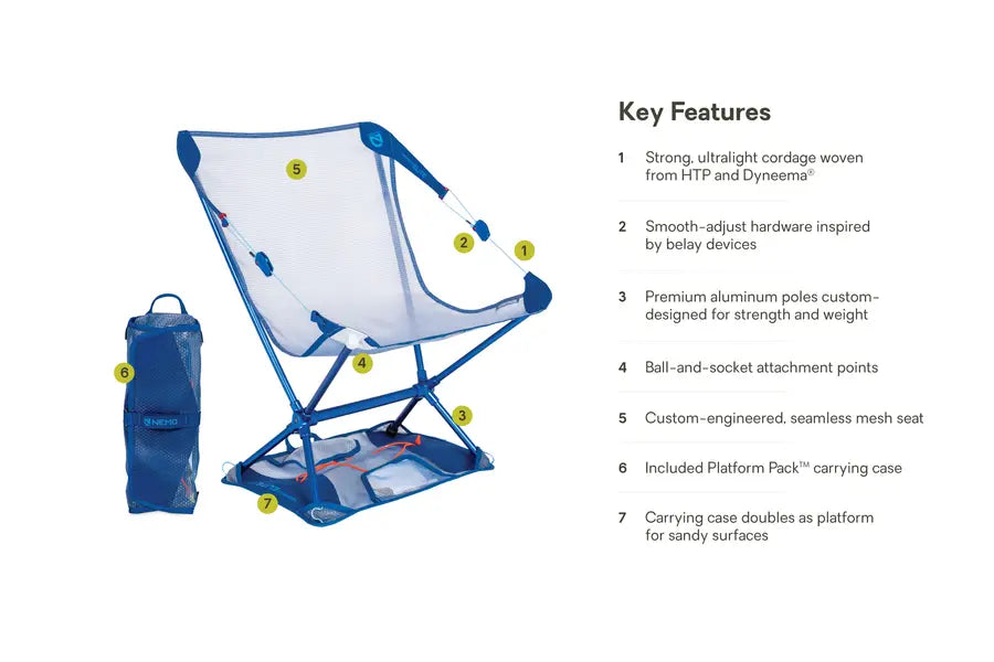 Nemo - Moonlite Elite Reclining Backpacking Chair