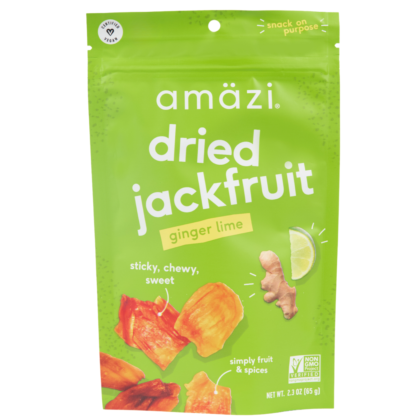 Amazi - Ginger Lime Dried Jackfruit