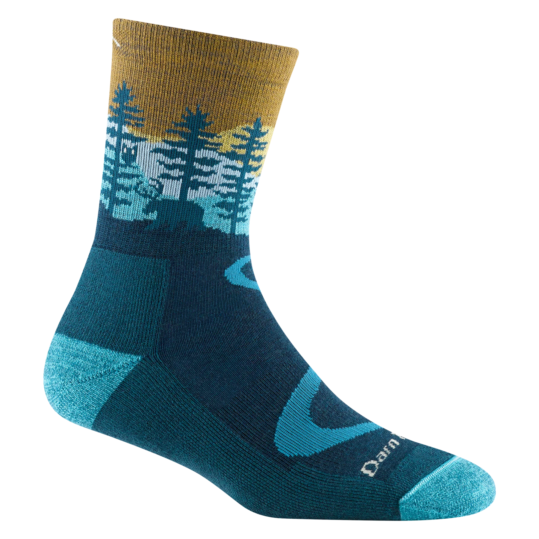 Darn Tough - 5013 Women's Hiker Northwoods Micro Crew Sock Midweight with  Cushion