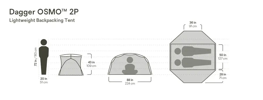 Nemo - Dagger OSMO 2P Tent (2025)