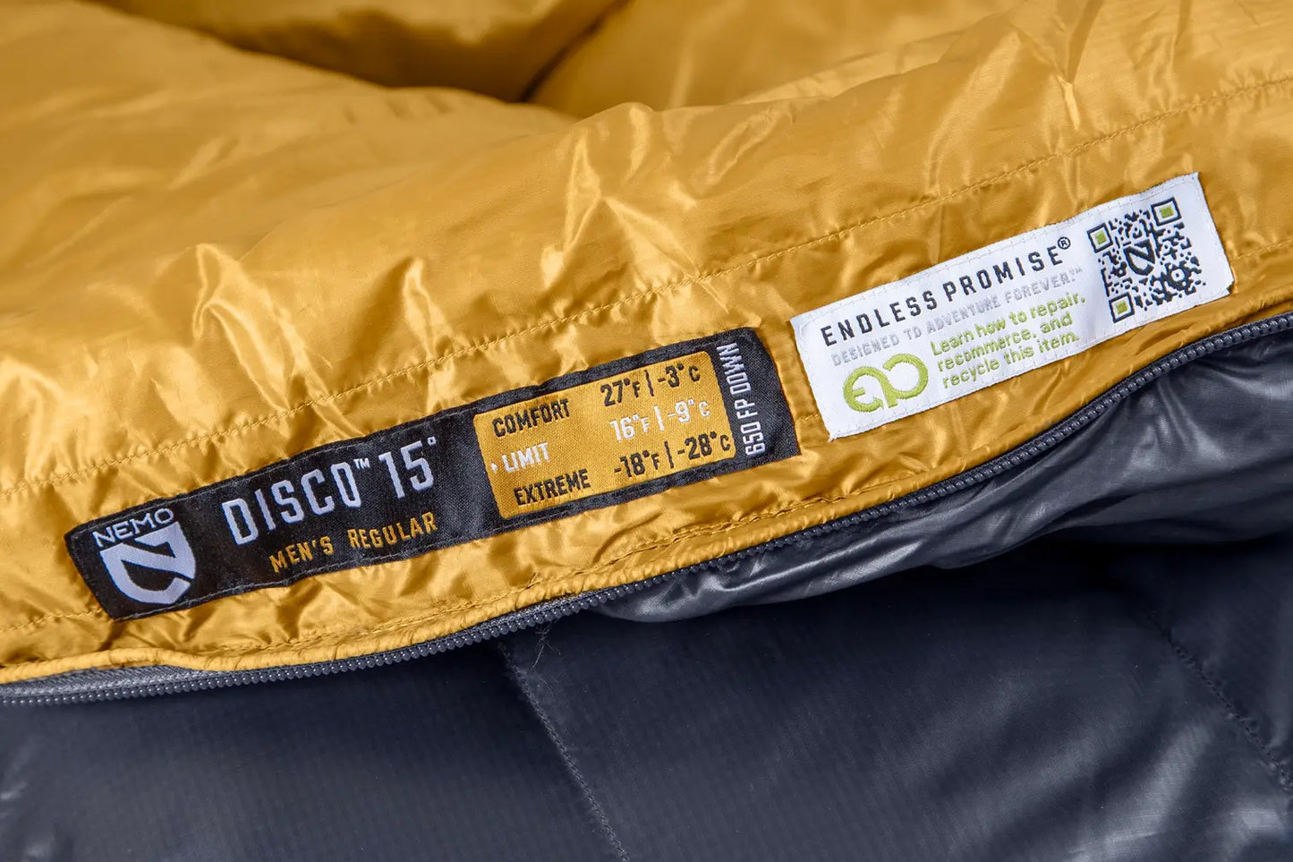Nemo Equipment - Disco™ Men's 15F (-9C) Down Endless Promise Sleeping Bag 2025 - Long