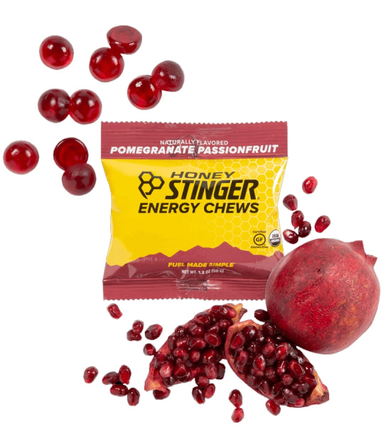 Honey Stinger - Pomegranate Passionfruit Organic Energy Chews