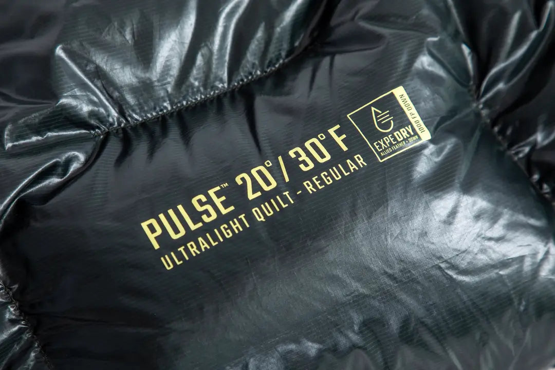 Nemo Pulse (20F/-6C - 30F/-1C) Ultralight Backpacking Quilt