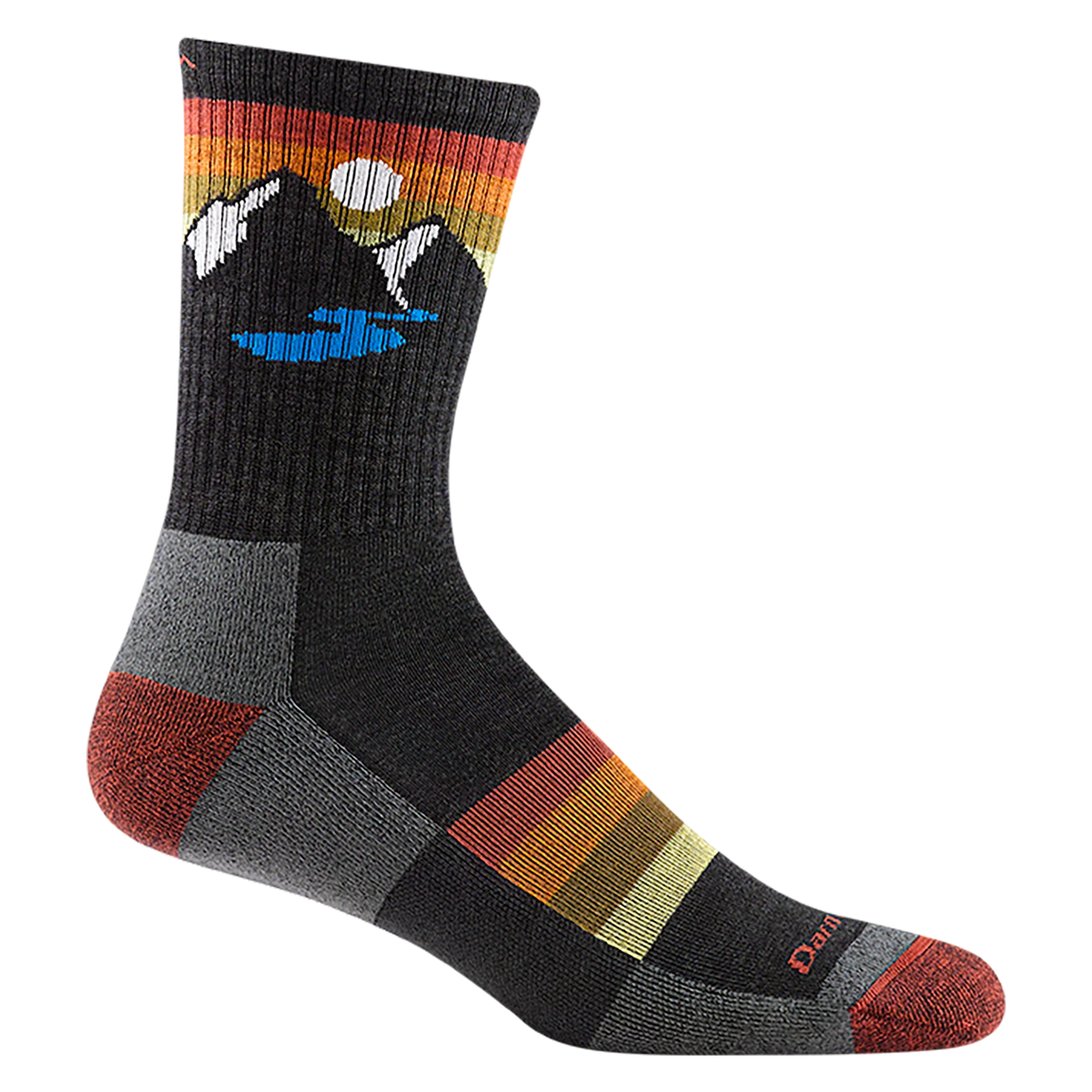 Darn Tough - 1997 Men's Sunset Ridge Micro Crew Lightweight Hiking Socks