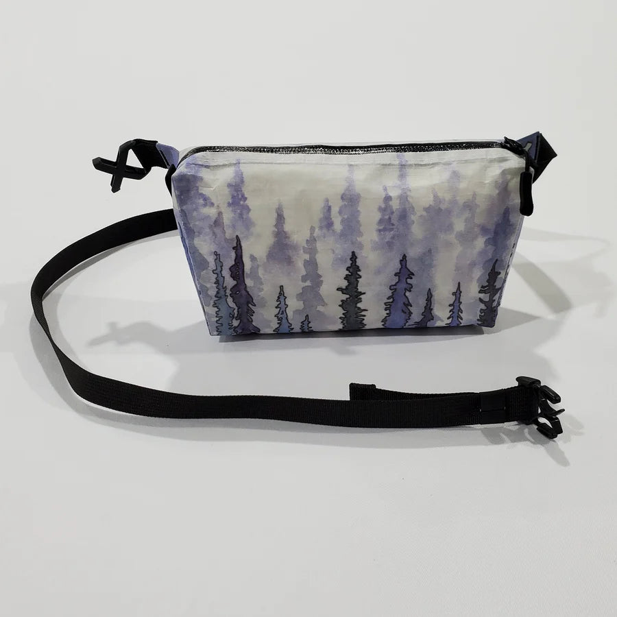 High Tail Designs - The Ultralight Fanny Pack - Snowy Trees