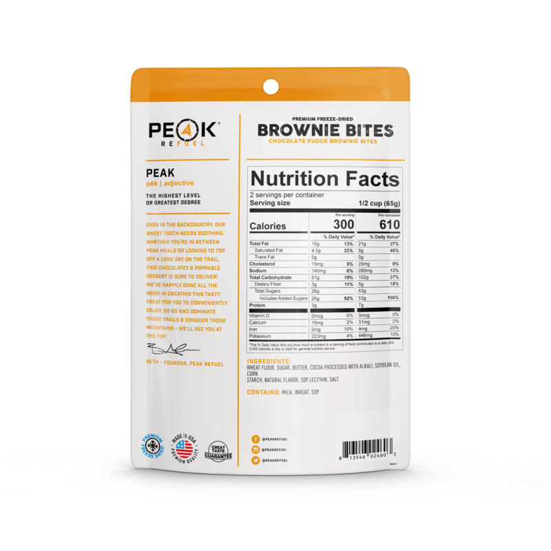 Peak Refuel - Chocolate Fudge Brownie Bites