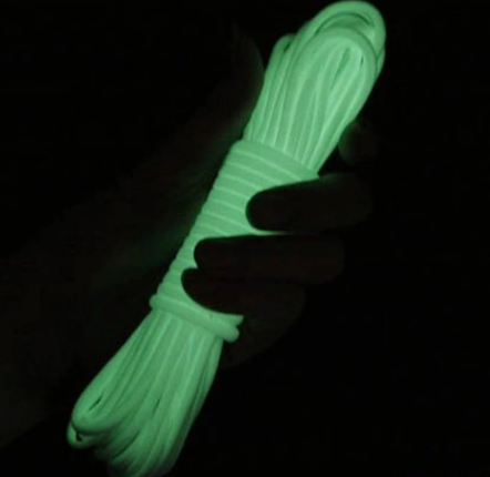 Geartrade - Glow In The Dark Paracord - 4mm 100' Bundle