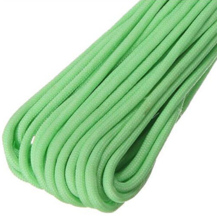 Geartrade - Glow In The Dark Paracord - 4mm 100' Bundle