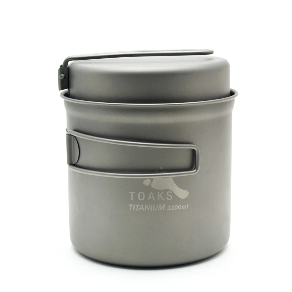TOAKS - Titanium 1100ml Pot with Pan – Geartrade