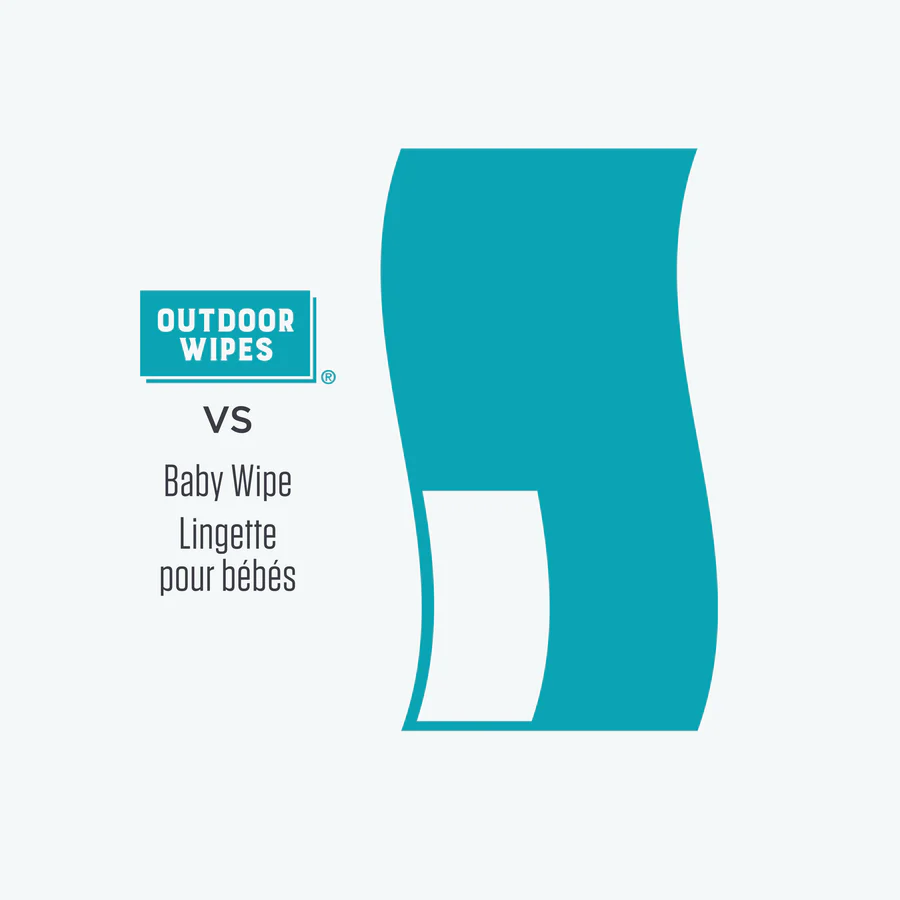 Outdoor Wipes - Sport Wipes XL Towel Size