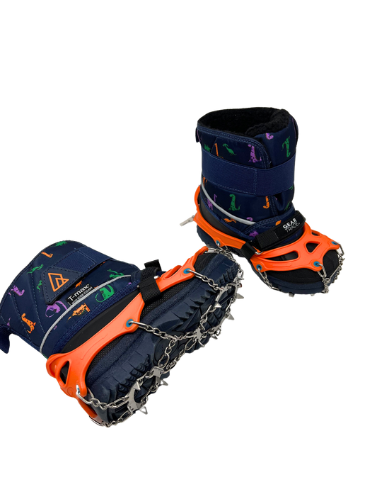 Geartrade - Youth/Kids Winter Hiking Shoe Spikes