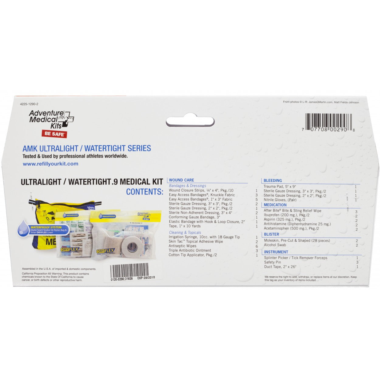 Adventure Medical - Ultralight Watertight .7 First Aid Kit