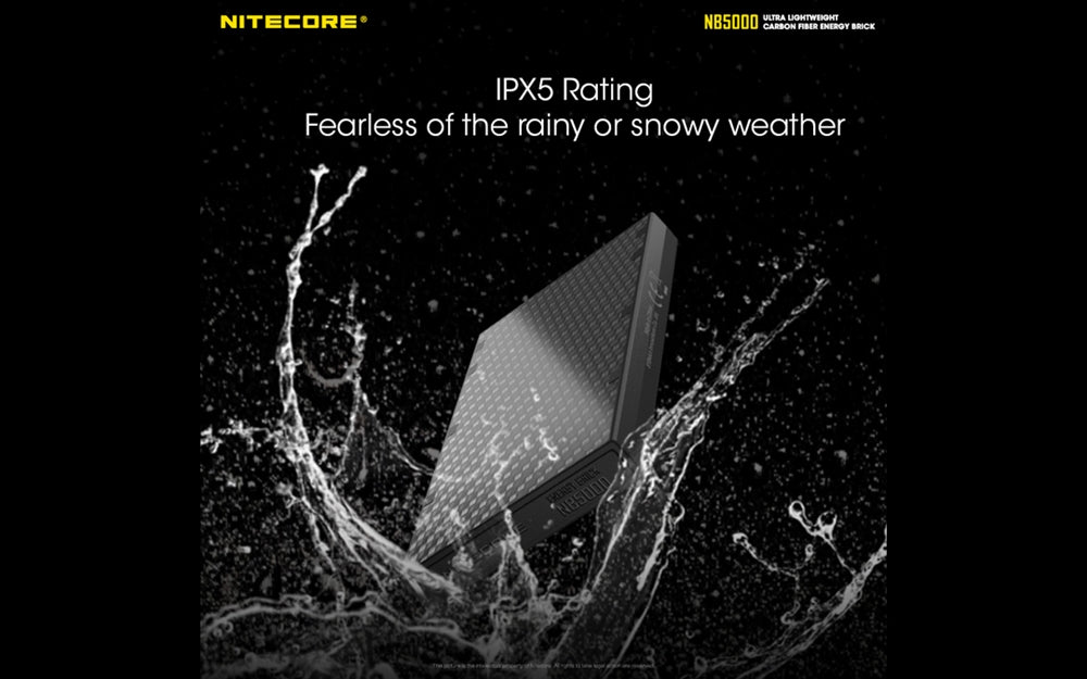 Nitecore - GEN2 NB5000mAh Dual-Output USB and USB-C Power Bank Battery Charger