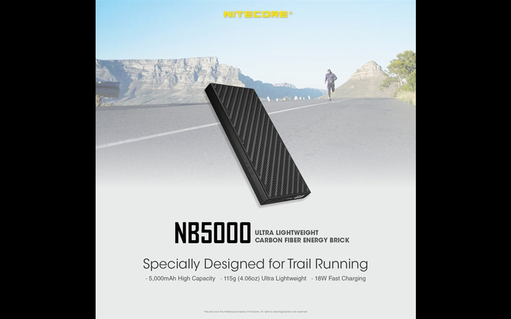 Nitecore - GEN2 NB5000mAh Dual-Output USB and USB-C Power Bank Battery Charger